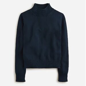 J. Crew Navy Heritage Rollneck Sweater